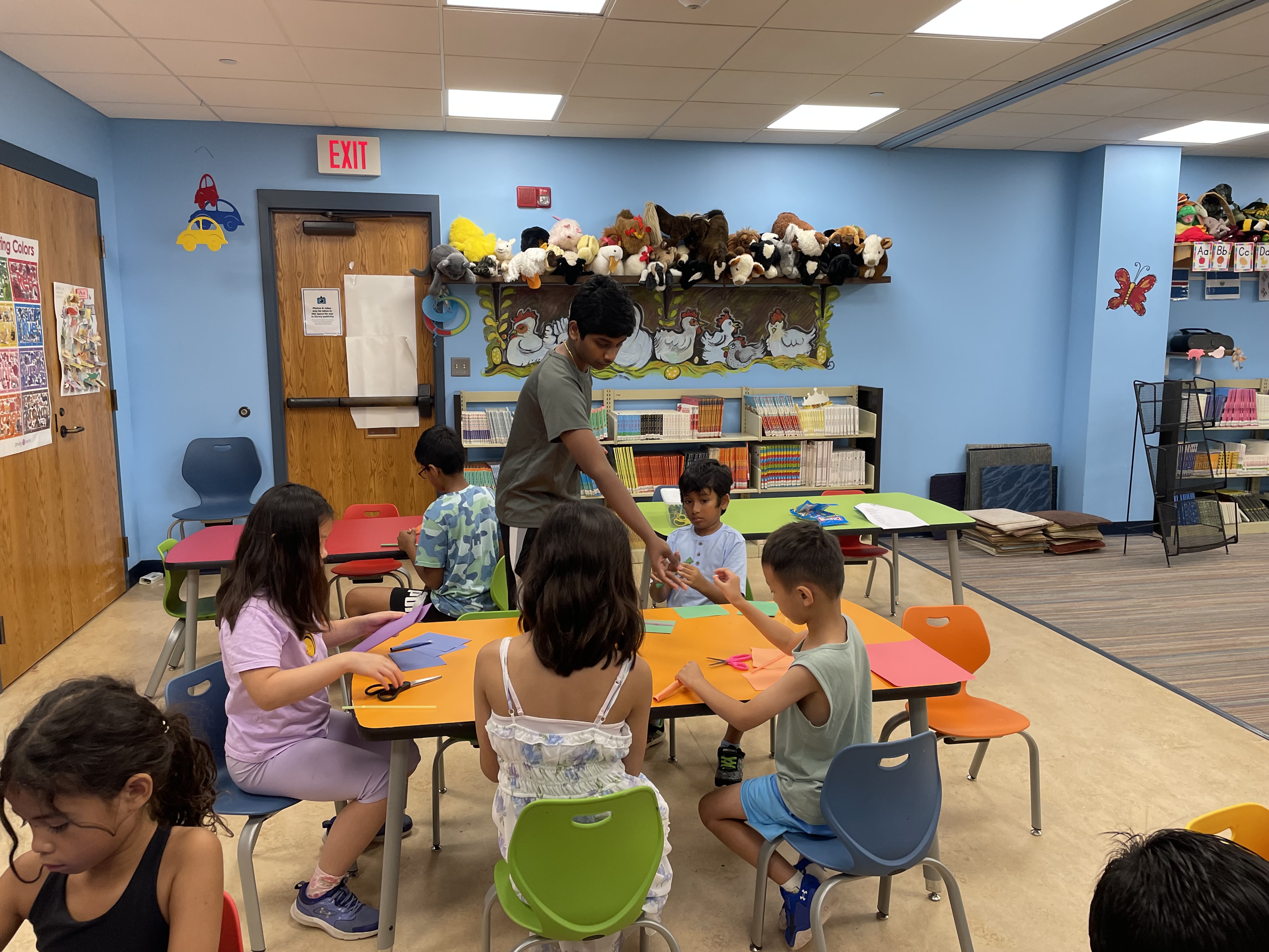 Students Working